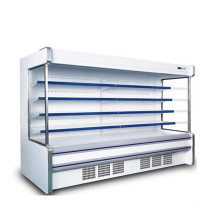 glass doors upright fridge frozen food supermarket equipment display freezer chiller